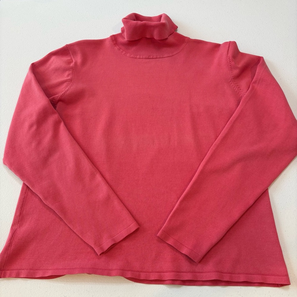 Pendleton Vintage Coral Turtleneck XL. B23